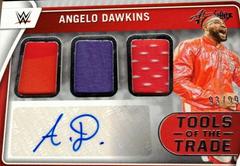 Angelo Dawkins #TT-ADK Wrestling Cards 2022 Panini Chronicles WWE Absolute Tools of the Trade Signatures Prices