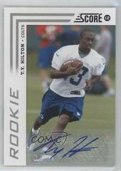 T.Y. Hilton [Without Helmet Autograph] #378 Football Cards 2012 Panini Score Prices