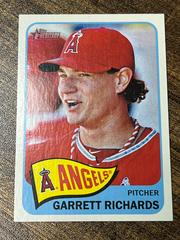 Garrett Richards #65 Baseball Cards 2014 Topps Heritage Prices