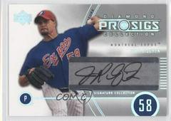 Joey Eischen [Signature] #193 Baseball Cards 2004 Upper Deck Diamond Collection Pro Sigs Prices