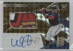 William Contreras [Jersey Autograph Gold] #167 Baseball Cards 2021 Panini Spectra Prices