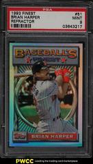 Brian Harper [Refractor] #51 Baseball Cards 1993 Finest Prices