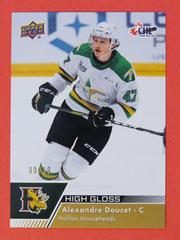 Alexandre Doucet [High Gloss] #74 Hockey Cards 2022 Upper Deck CHL Prices