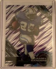 Barry Sanders [Grass Confetti Diffractor] #16 Football Cards 2015 Topps High Tek Prices