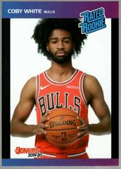Coby White Basketball Cards 2019 Panini Instant Rated Rookie Retro Prices