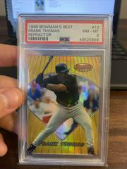 Frank Thomas [Refractor] #13 Baseball Cards 1996 Bowman's Best Prices
