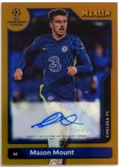 Mason Mount [Gold] Soccer Cards 2021 Topps Merlin Chrome UEFA Autographs Prices