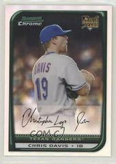 Chris Davis [Refractor] Baseball Cards 2008 Bowman Chrome Draft Prices