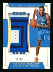 Terrance Ferguson [Patch Autograph Gold] Basketball Cards 2017 Panini National Treasures Prices