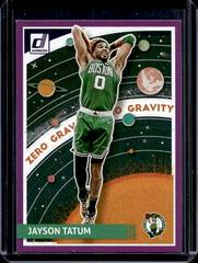 Jayson Tatum [Purple] #2 Basketball Cards 2023 Panini Donruss Zero Gravity Prices