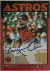Carlos Correa #FFA-CC Baseball Cards 2016 Topps Archives Fan Favorites Autograph Prices