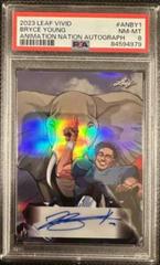 Bryce Young #AN-BY1 Football Cards 2023 Leaf Vivid Autographs Anime Nation Prices
