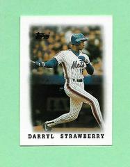 Darryl Strawberry Baseball Cards 1988 Topps Mini League Leaders Prices