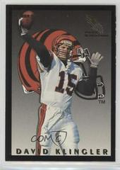 David Klingler #12 Football Cards 1993 Fleer Rookie Sensations Prices