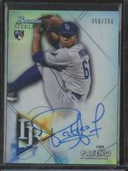 Luis Patino [Refractor] Baseball Cards 2021 Bowman Sterling Rookie Autographs Prices