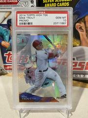 Mike Trout [Promo] Baseball Cards 2014 Topps High Tek Prices
