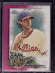 Aaron Nola [Magenta] #160 Baseball Cards 2022 Topps Allen & Ginter Chrome Prices
