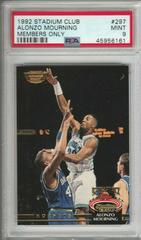 Alonzo Mourning [Members Only] #297 Basketball Cards 1992 Stadium Club Prices