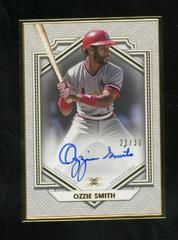 Ozzie Smith Baseball Cards 2022 Topps Definitive Framed Autograph Collection Prices