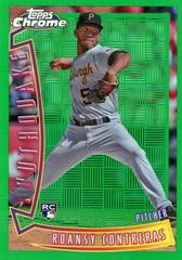 Roansy Contreras [Green] #YQ-16 Baseball Cards 2022 Topps Chrome Youthquake Prices