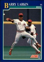 Barry Larkin #505 Baseball Cards 1991 Score Prices