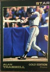 Alan Trammell [Promo] Baseball Cards 1988 Star Gold Edition Prices