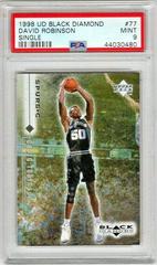 David Robinson #77 Basketball Cards 1998 Upper Deck Black Diamond Prices