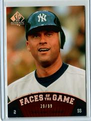 Derek Jeter [Copper] #182 Baseball Cards 2009 SP Authentic Prices