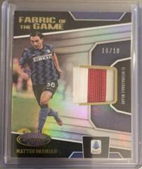 Matteo Darmian [Gold] #FG-MD Soccer Cards 2020 Panini Chronicles Fabric of the Game Prices