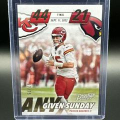 Patrick Mahomes II [Gold] #AGS-1 Football Cards 2023 Panini Prestige Any Given Sunday Prices