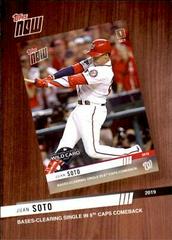 Juan Soto #BTN-3 Baseball Cards 2020 Topps Best of Now Prices