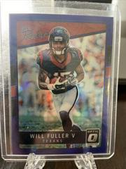 Will Fuller [Blue] #21 Football Cards 2016 Panini Donruss Optic the Rookies Prices
