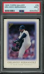 Orlando Hernandez #95 Baseball Cards 1999 Topps Gallery Prices