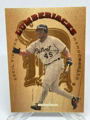 Cecil Fielder #15 Baseball Cards 1995 Leaf Limited Lumberjacks Prices