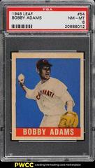 Bobby Adams #54 Baseball Cards 1948 Leaf Prices
