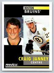 Craig Janney French #57 Hockey Cards 1991 Pinnacle Prices