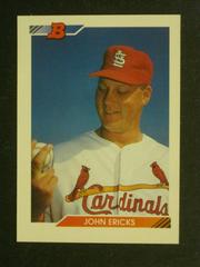 John Ericks #48 Baseball Cards 1992 Bowman Prices