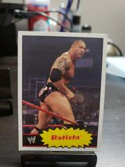 Batista #44 Wrestling Cards 2012 Topps Heritage WWE Prices