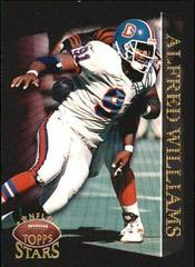 Alfred Williams #89 Football Cards 1997 Topps Stars Prices