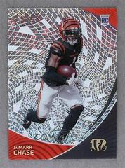 Ja'Marr Chase [Gold] #CVR-5 Football Cards 2021 Panini Chronicles Clear Vision Rookies Prices