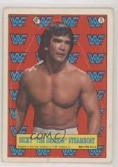 Ricky The Dragon Steamboat #15 Wrestling Cards 1987 Topps WWF Stickers Prices