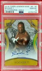 Booker T [Gold] Wrestling Cards 2018 Topps Legends of WWE Autographs Prices