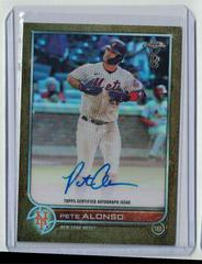 Pete Alonso #BBA-PA Baseball Cards 2022 Topps Chrome Ben Baller Autographs Prices