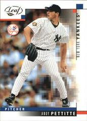 Andy Pettitte #66 Baseball Cards 2003 Leaf Prices