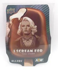Toni Storm #ISF-5 Wrestling Cards 2022 Upper Deck Allure AEW I Scream For Prices