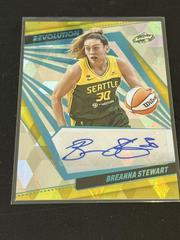 Breanna Stewart [Cubic] Basketball Cards 2022 Panini Revolution WNBA Autographs Prices