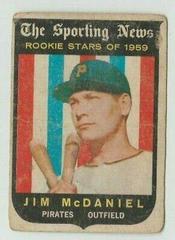 Jim McDaniel #134 Baseball Cards 1959 Venezuela Topps Prices