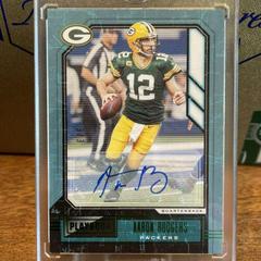 Aaron Rodgers [Signature Green] #70 Football Cards 2020 Panini Playbook Prices