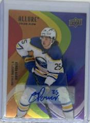 Owen Power [Full Rainbow Autograph] #SF-34 Hockey Cards 2022 Upper Deck Allure Color Flow Prices