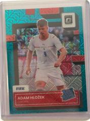 Adam Hlozek [Optic Teal Mojo] #178 Soccer Cards 2022 Panini Donruss Prices
